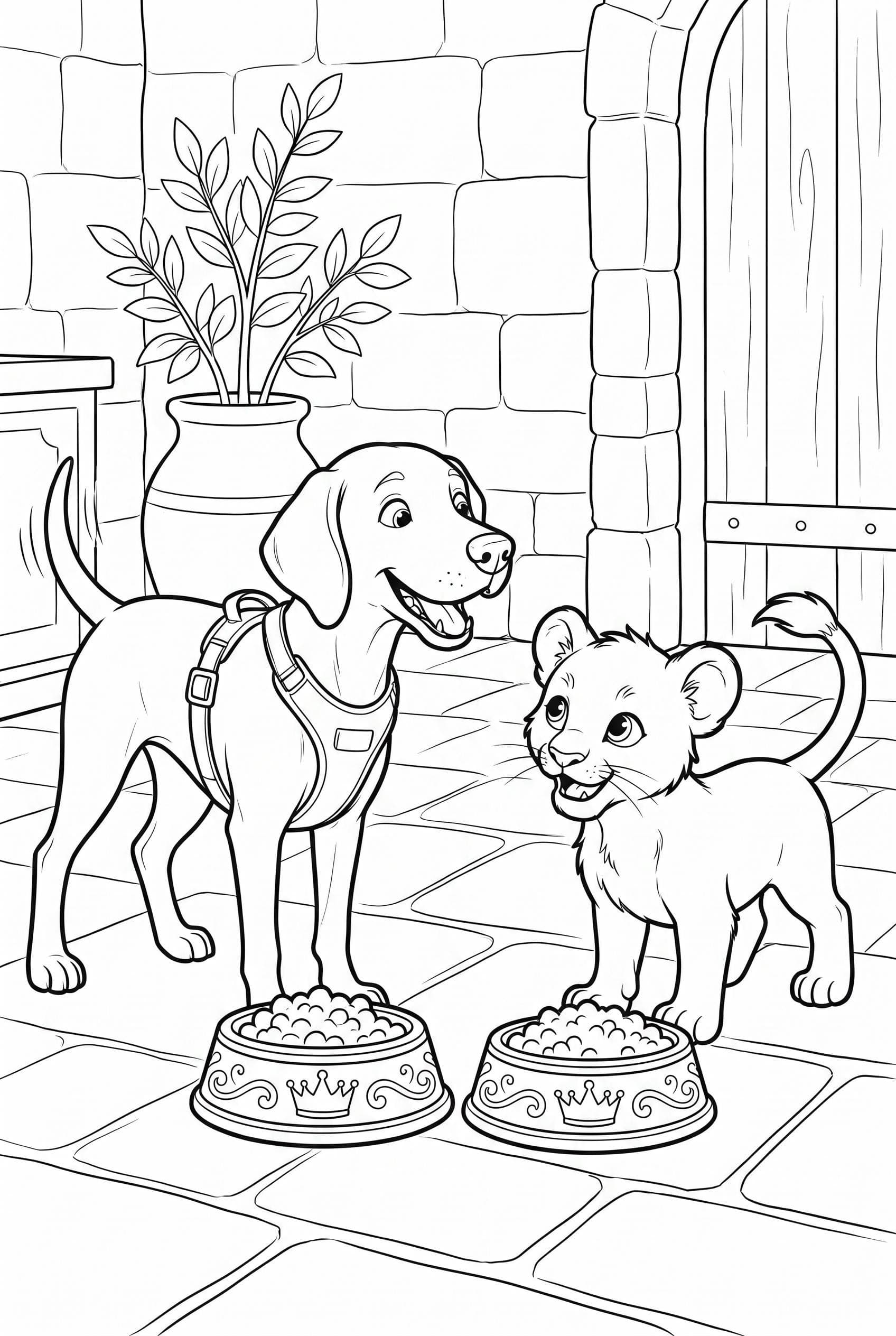 Sample page 1 from Royal Pets: Life in Palace